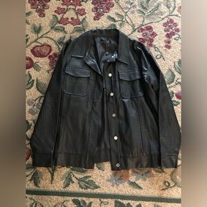 White Fox Boutique Cold Heart PU (Polyurethane/Artificial Leather) Jacket